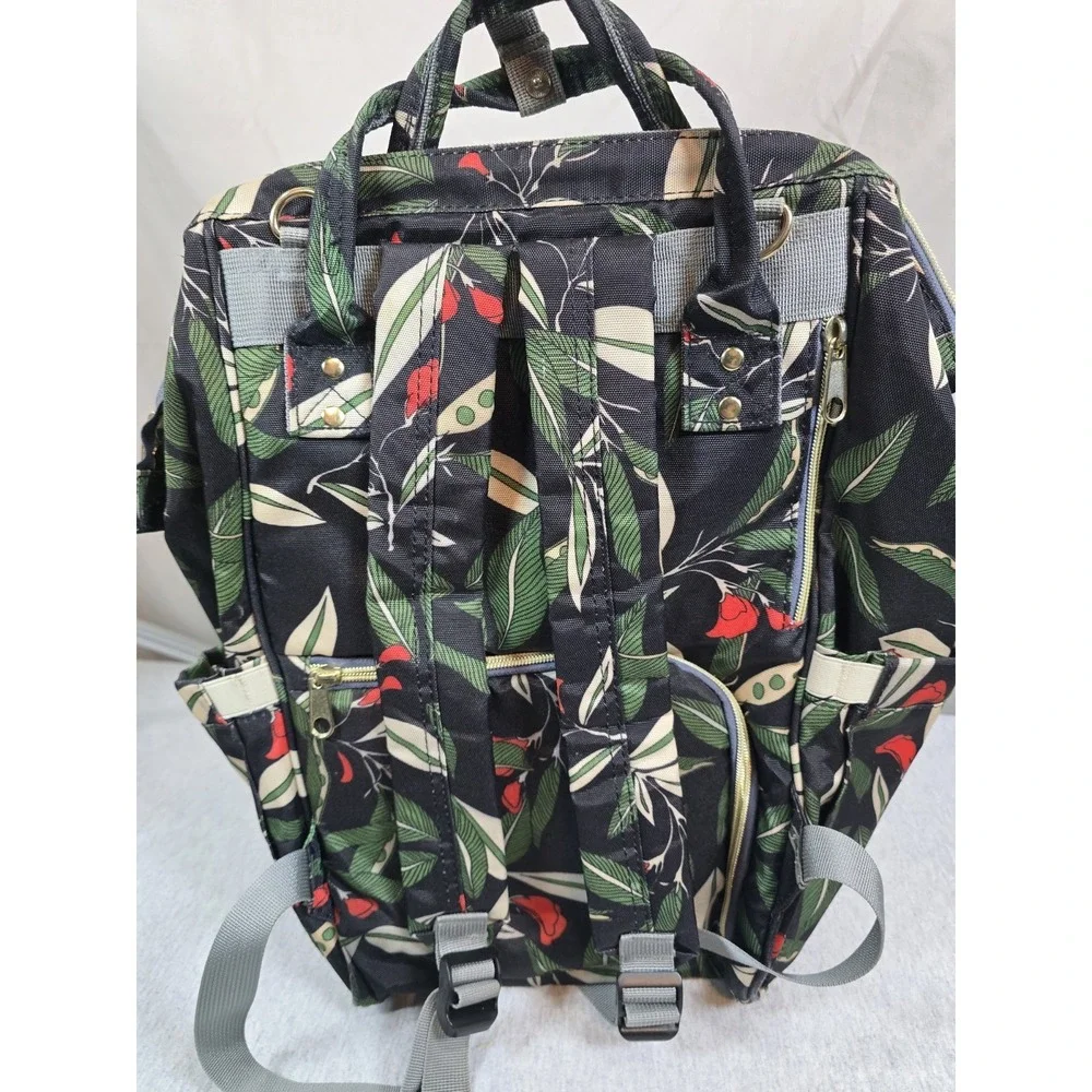 LEQUEEN Mommy Baby Diaper Bag Backpack Waterproof Large Travel Backpack